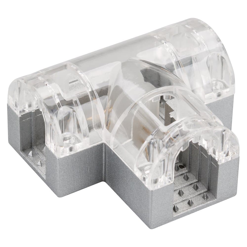 Arlight Соединитель тройной ARL-CLEAR-U15-2x90 (26x15mm) (Металл) 022703