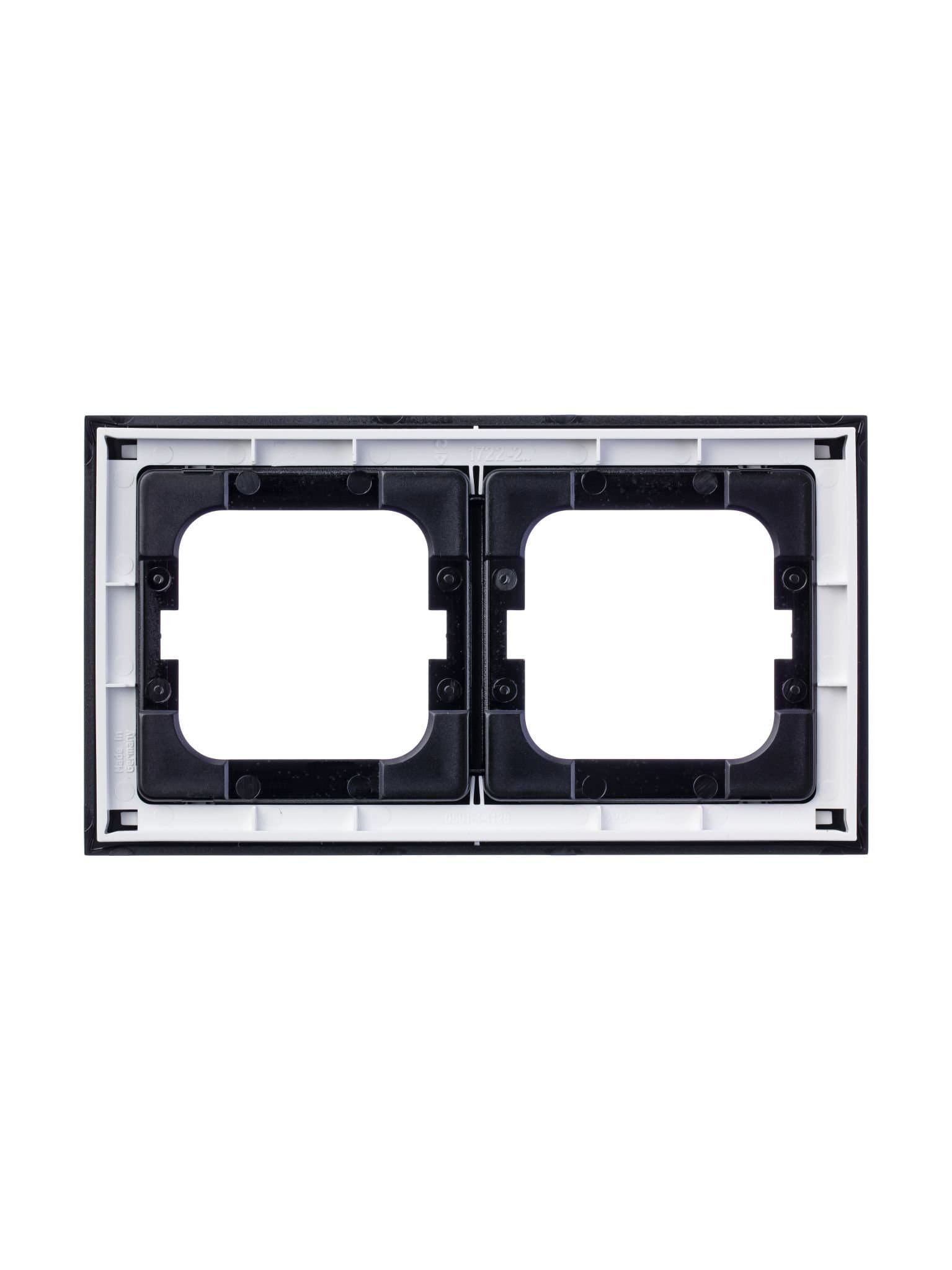 ABB BJE Axcent Черный Рамка 2-ая 2CKA001754A4410 — миниатюра 3
