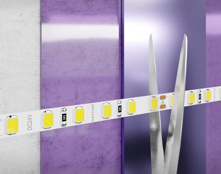 Maytoni Led strip 9,6W 3000K 24V IP20 20019 (LSM-2835-24V-9,6W-3K-IP20 -5mm) 20019 — миниатюра 2