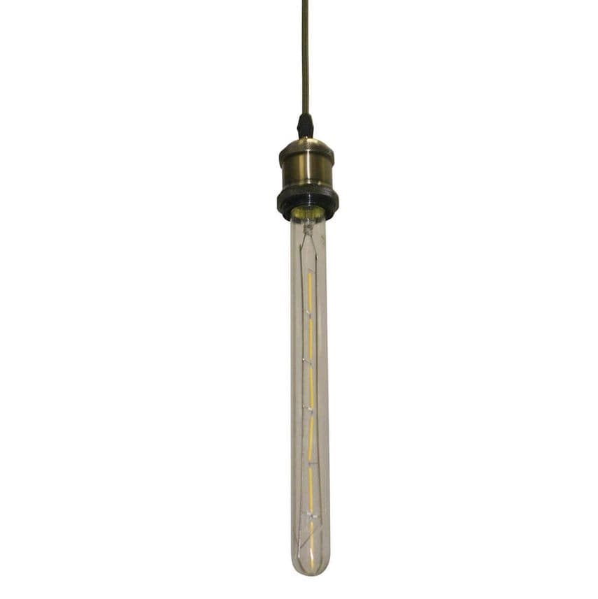 Kink Light 0981202 Подвес Никол золото d10 h200 E27 1*8W (лампа в комплекте)