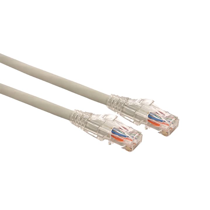 EKF Патч-корд TERACOM PRO Cat.5E неэкранированный UTP оболочка PVC серый (2,0м) — миниатюра 2