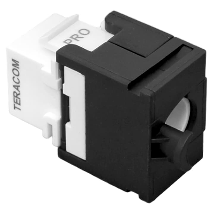 EKF TeraLINK PRO Модуль Keystone TeraLINK PRO Cat.5E неэкранированный 110 IDC 180 градусов самозажимной (Toolless) черный — миниатюра 2