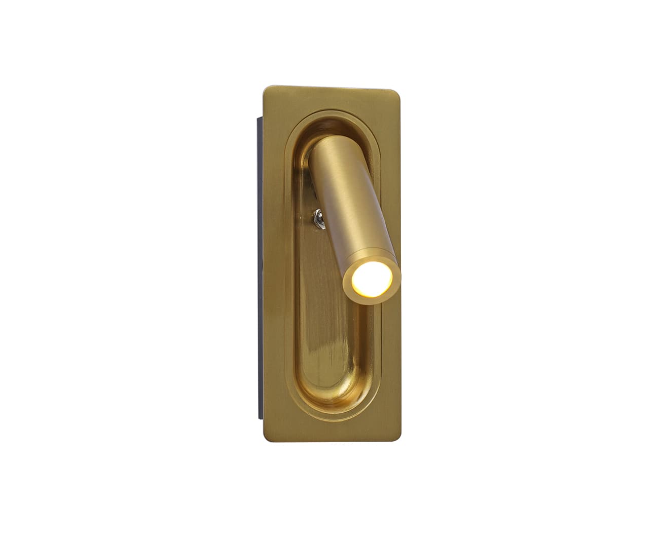 Kink Light 08071M,20 Бра встраиваемое Ризи бронза w16,5*6,5 h16,5 Led 3W (3000K)