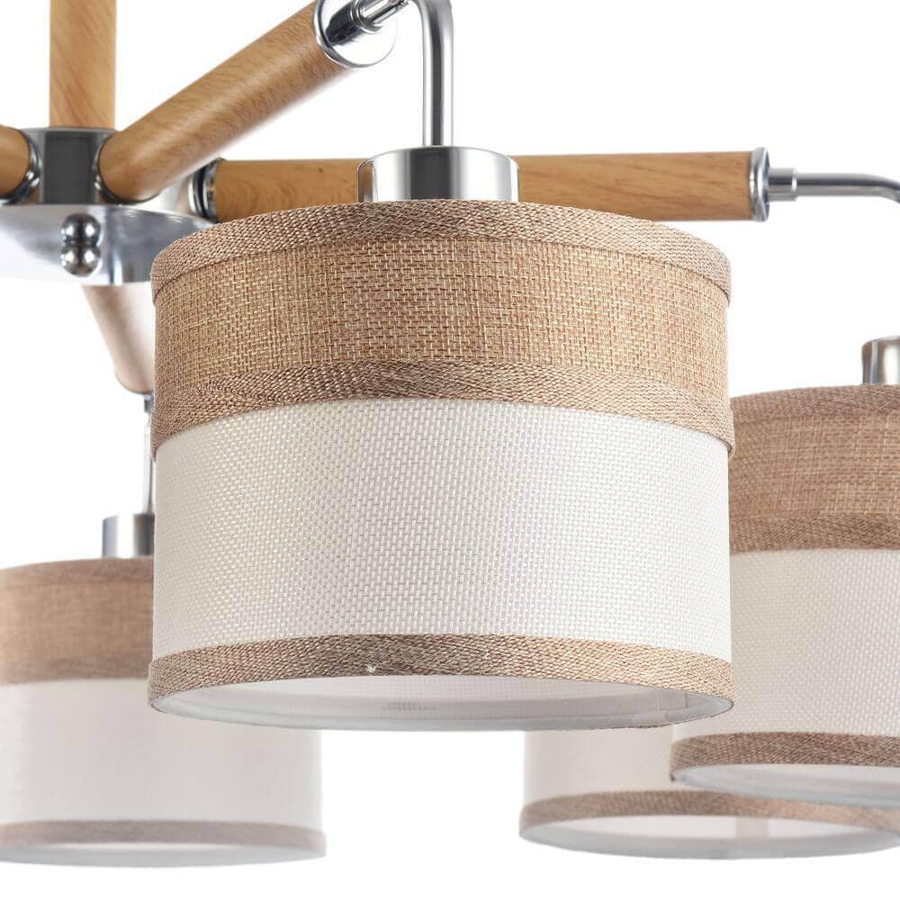 Freya Modern Helen Хром Потолочный светильник E27 40W FR5329-PL-07-CH — миниатюра 10