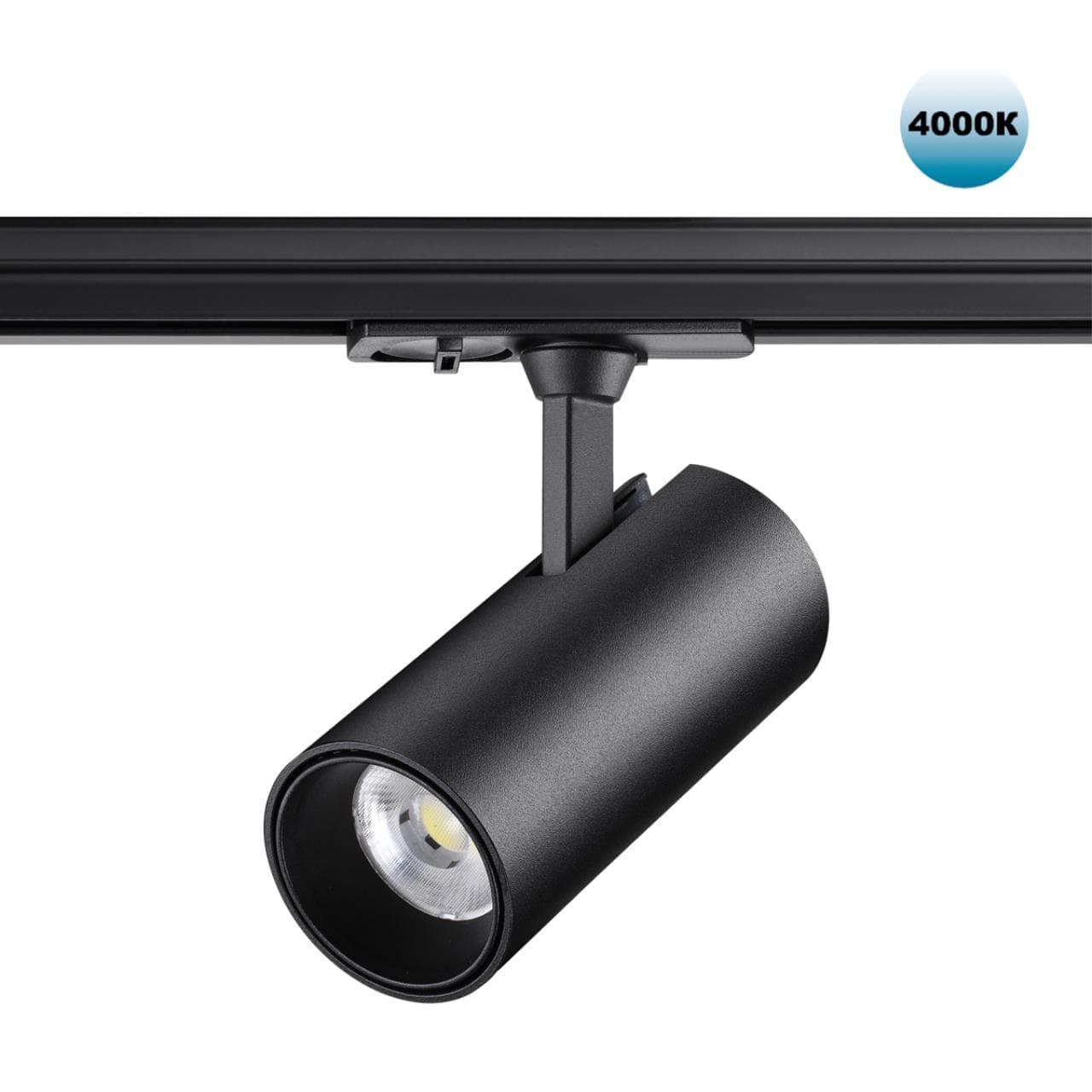 Novotech 359158 PORT NT23 000 черный Светильник трековый однофазный двухжильный IP20 LED 24W 220V 4000К 2300Лм SELENE