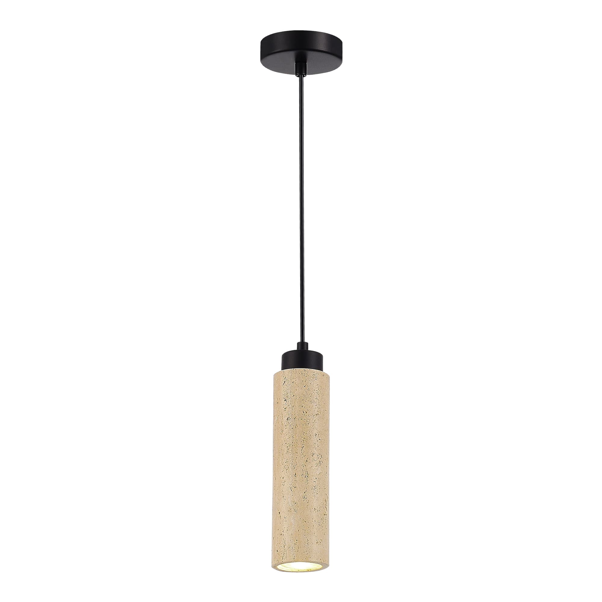 ST LUCE SL1194.403.01 Светильник подвесной Черный/Бежевый GU10 1*5W 4000K