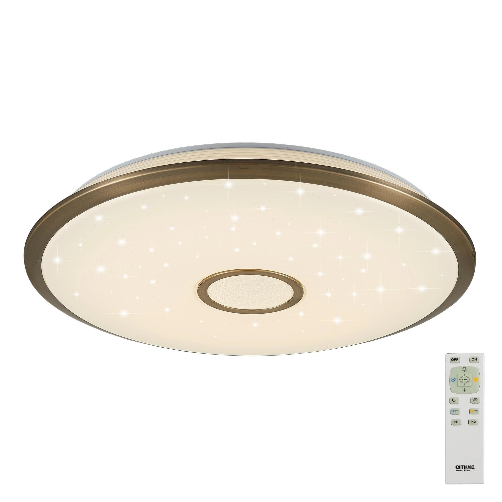 Citilux CL703103R Старлайт Бронза LED Светильник с пультом — миниатюра 1