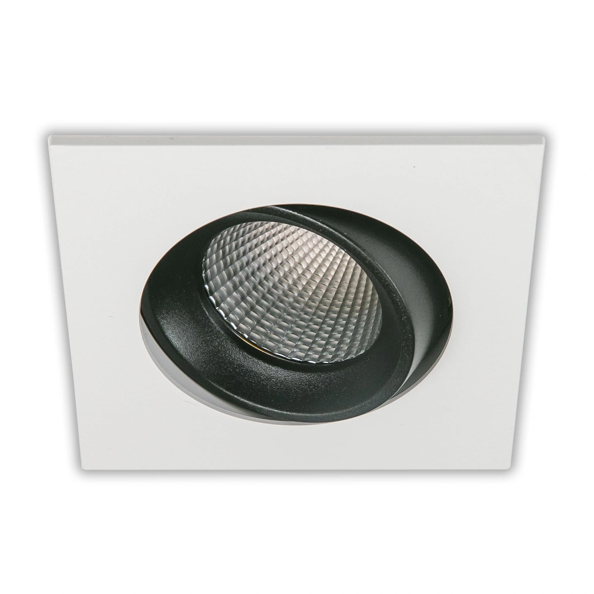 Citilux CLD001KNW4 Альфа Бел+Черный Светильник встраиваемый LED 7W*3500K — миниатюра 1