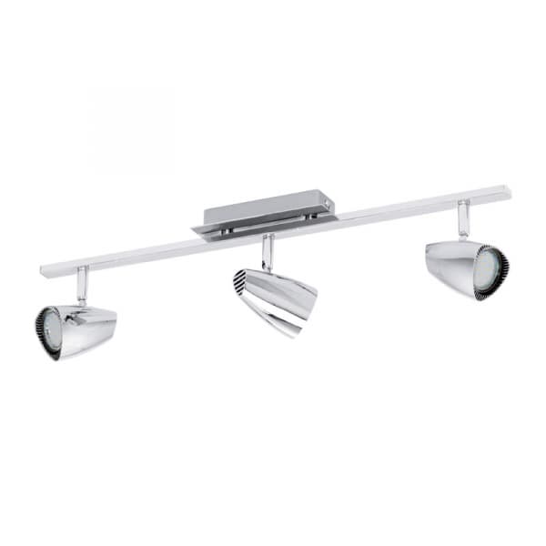 Eglo Спот LED CORBERA, 3х3W (GU10), сталь/пластик, хром 93674 — миниатюра 1