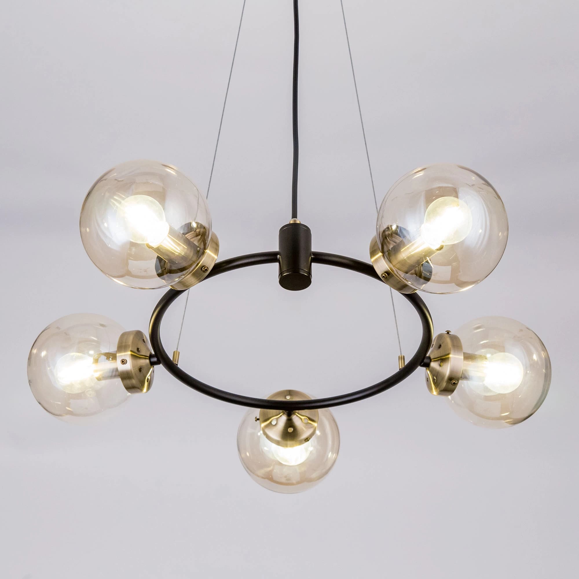 CITILUX CL105155 Светильник Планета черный+дымчатый — миниатюра 6