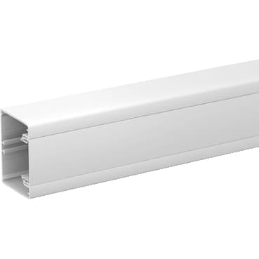 SE OptiLine 45 Короб 75х55мм с крышкой ПВХ RAL9003 ISM10100P — миниатюра 2