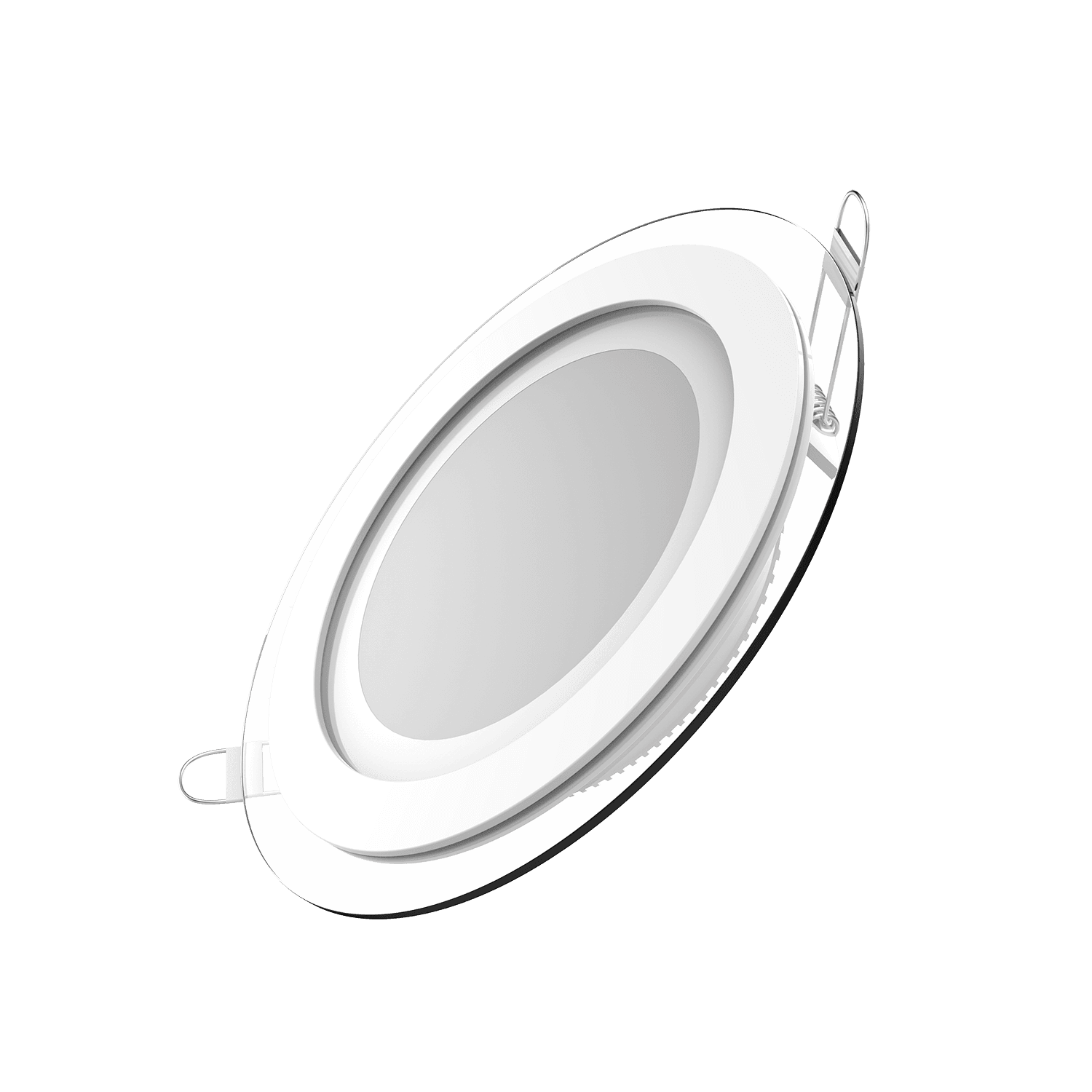 Gauss Светильник Glass круг 12W 900lm 3000K 220-240V IP20 монт Ø118 160*35 с дек стеклом LED 947111112 — миниатюра 4
