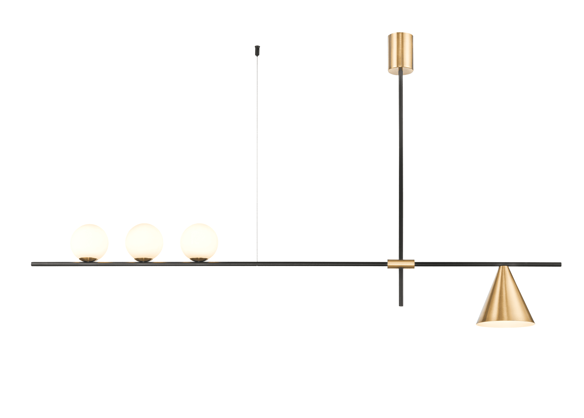 Vele Luce Corda Подвесной светильник VL5534P04 — миниатюра 2