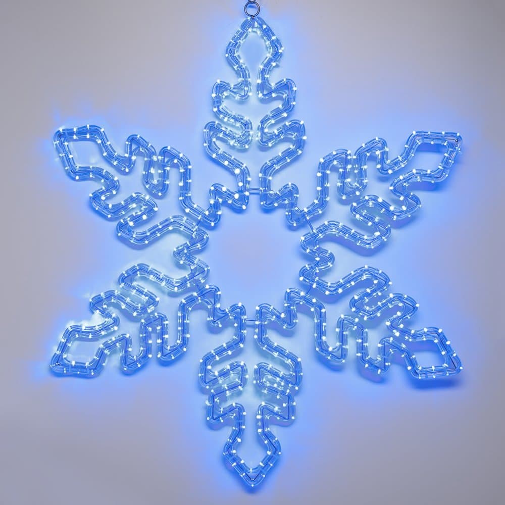 Arlight Фигура ARD-SNOWFLAKE-M1-940x940-648LED Blue (230V, 36W) (Ardecoled, IP65) 025304 — миниатюра 3