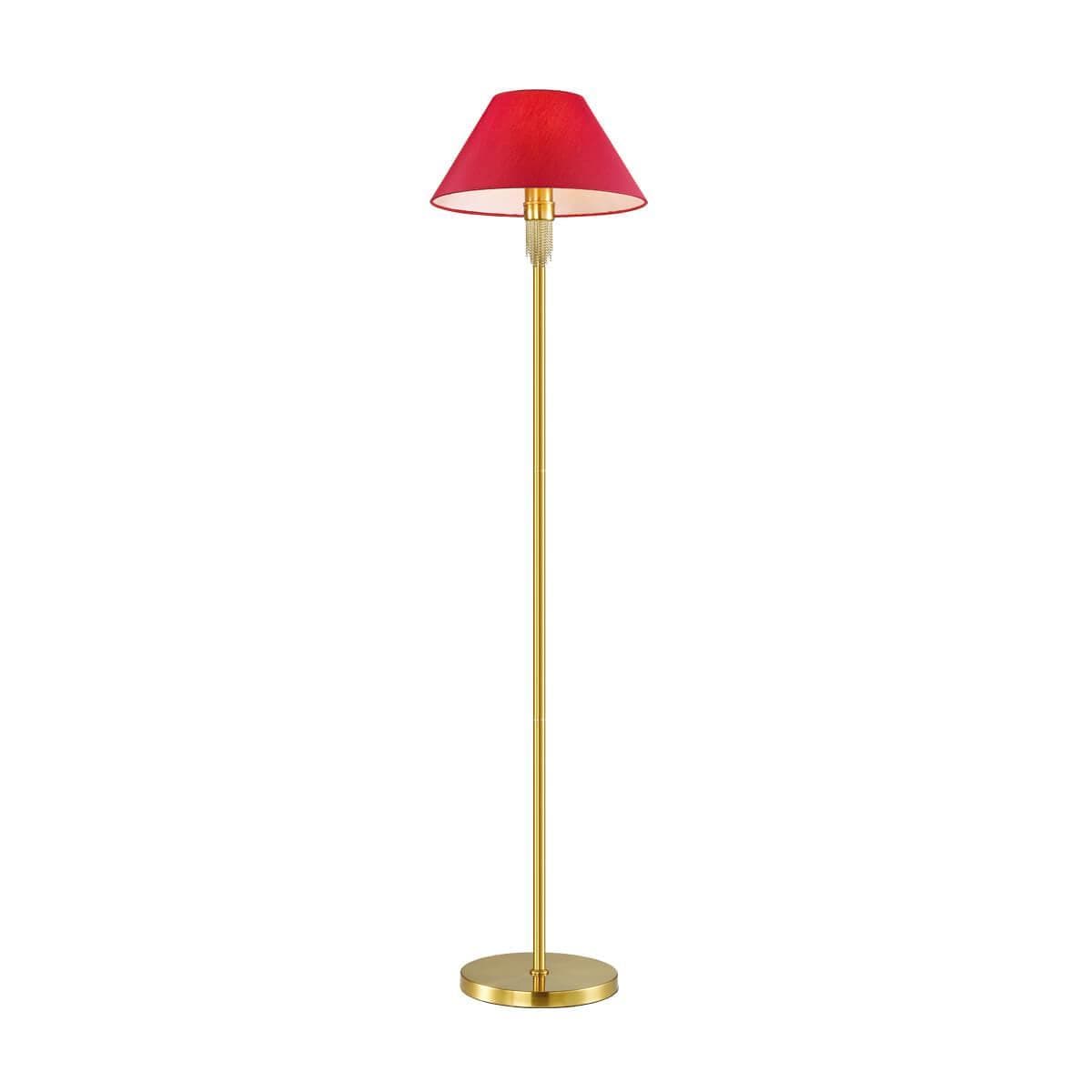 Lumion 4514/1F NEOCLASSI LN21 121 античная латунь, красный Торшер E27 60W 220V VANESSA