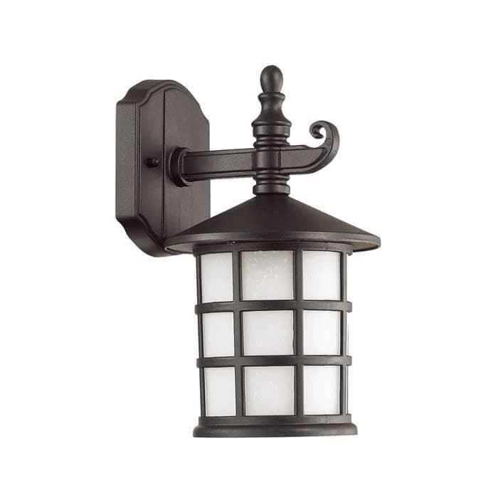 Odeon Light 4042/1W ODL18 712 черный Уличный настенный светильник IP44 E27 60W 220V HOUSE