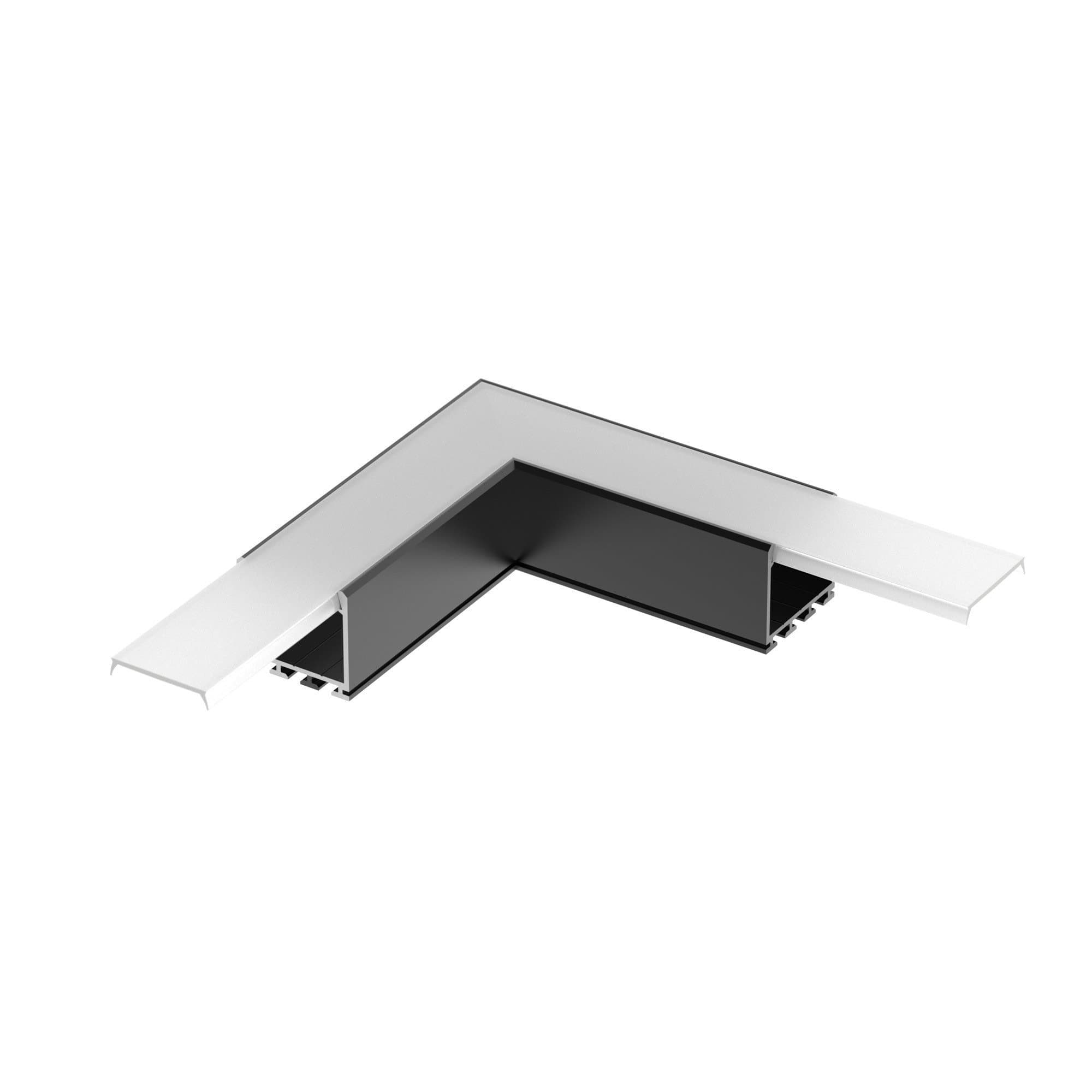 Arlight Угол PLS-LOCK-H25-L90 BLACK (с экраном MAT-L) (Металл) 031268 — миниатюра 1
