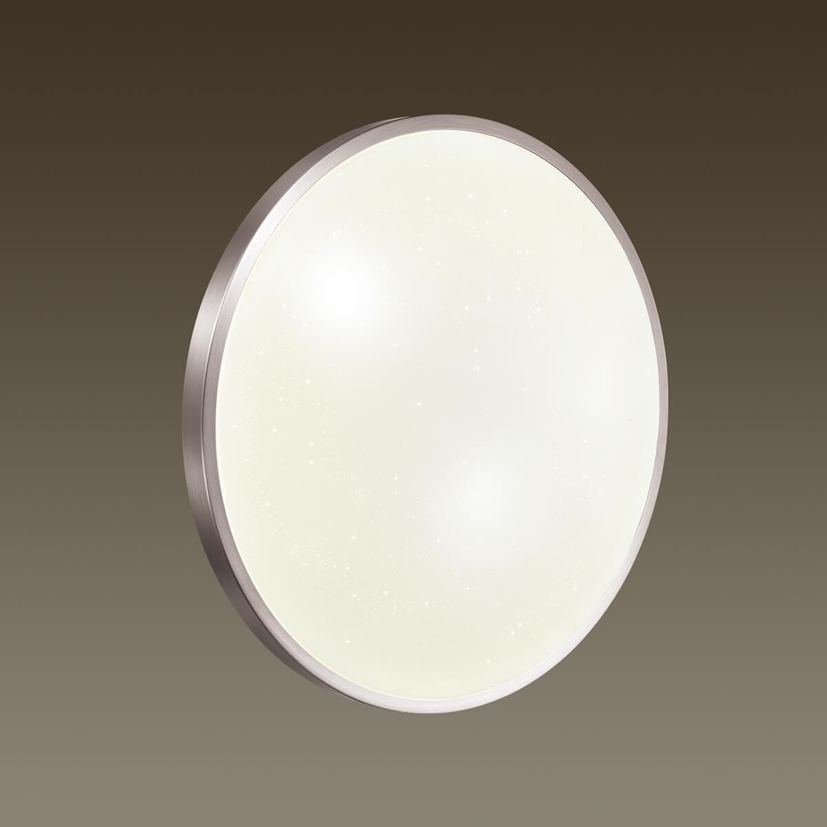 Sonex 2088/CL SN 065 св-к LOTA NICKEL пластик LED 30Вт 4000К D340 IP43 — миниатюра 4