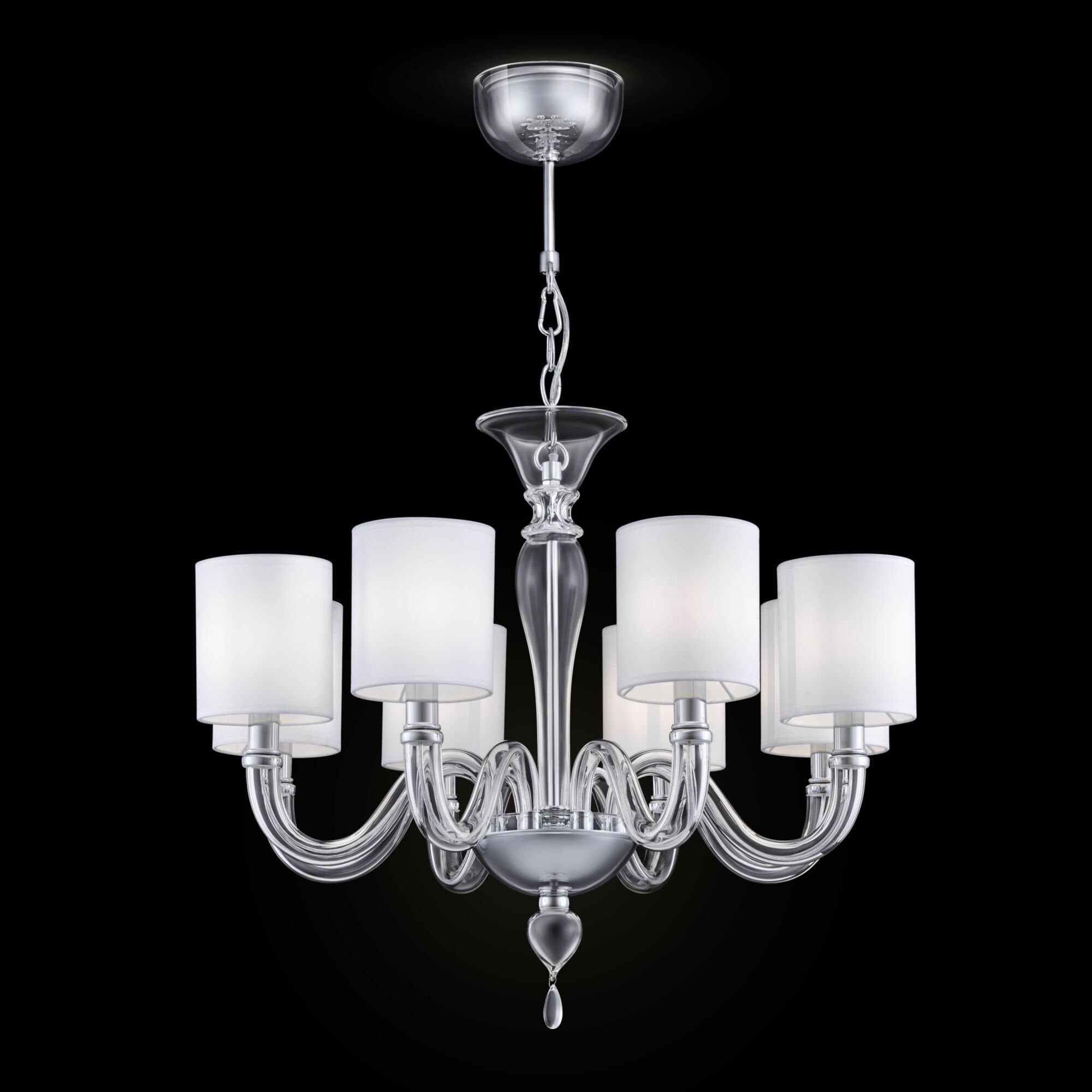 Maytoni Neoclassic Leti Прозрачный Люстра E14 40W DIA012PL-08TR — миниатюра 5