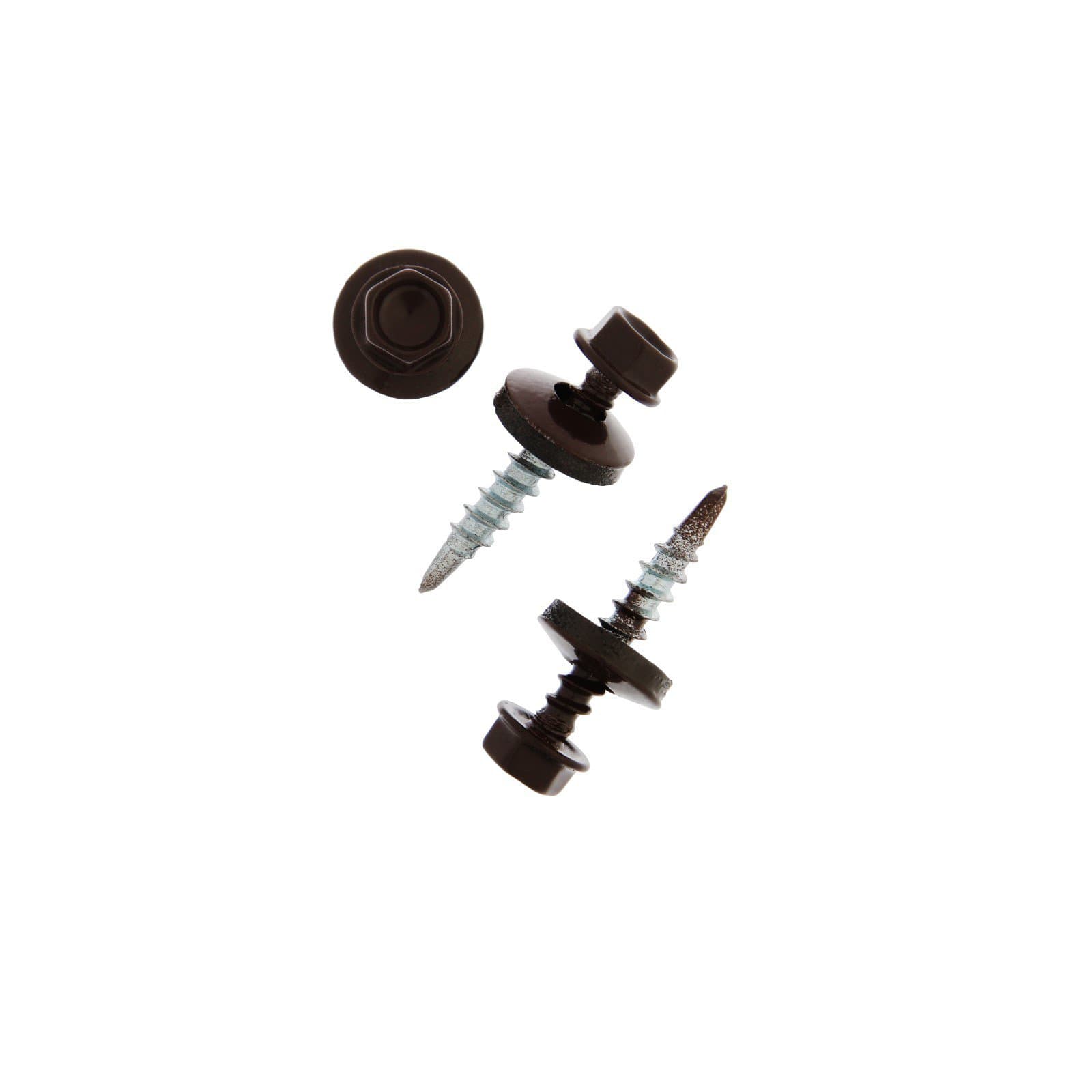 Tech-Krep Саморез КР св. 4,8х28 RAL-8017 (шокол. корич.) (300 шт) - ведро 103180