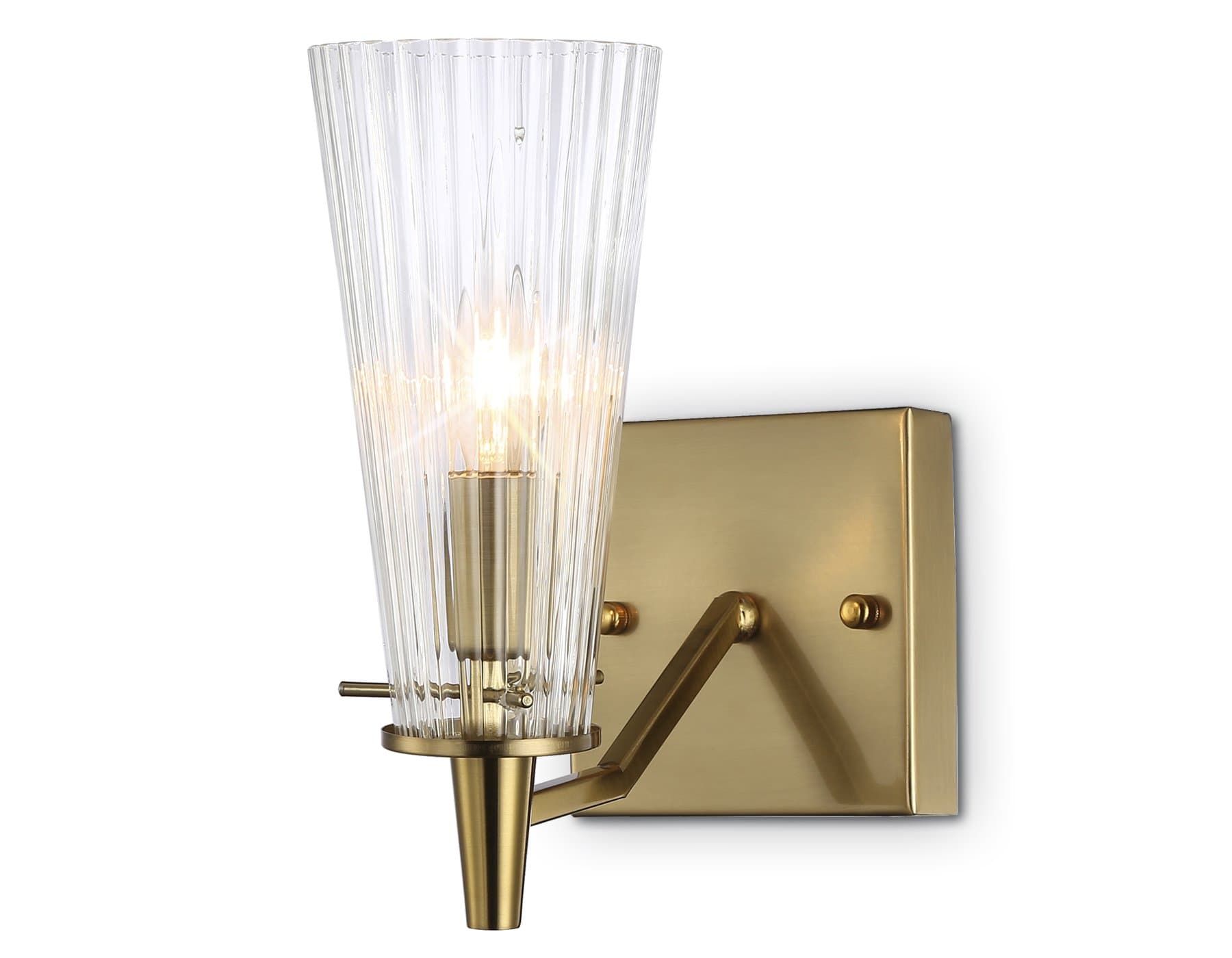 Ambrella Настенный светильник TR3236 BS/FR латунь/белый матовый E14 max 40W 250*120*210