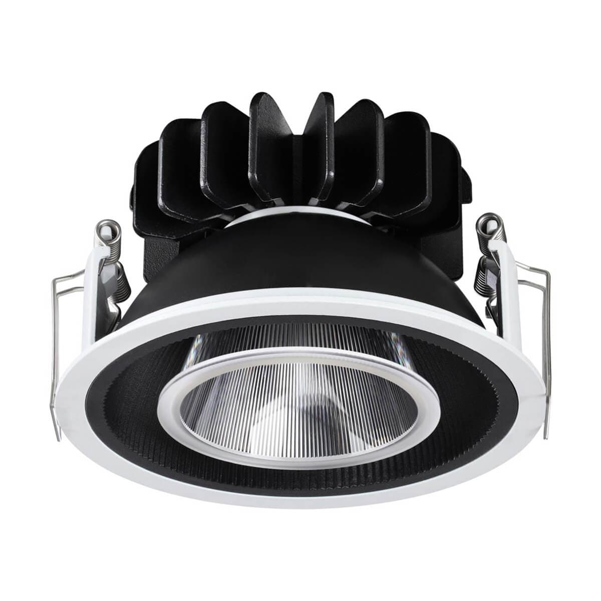 Novotech 358513 SPOT NT21 000 черный Светильник встраиваемый светодиодный IP20 LED 4000К 20W 220V BIND