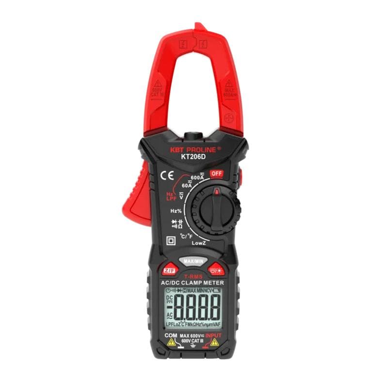 КВТ KT 206D "PROLINE" Токовые клещи цифровые