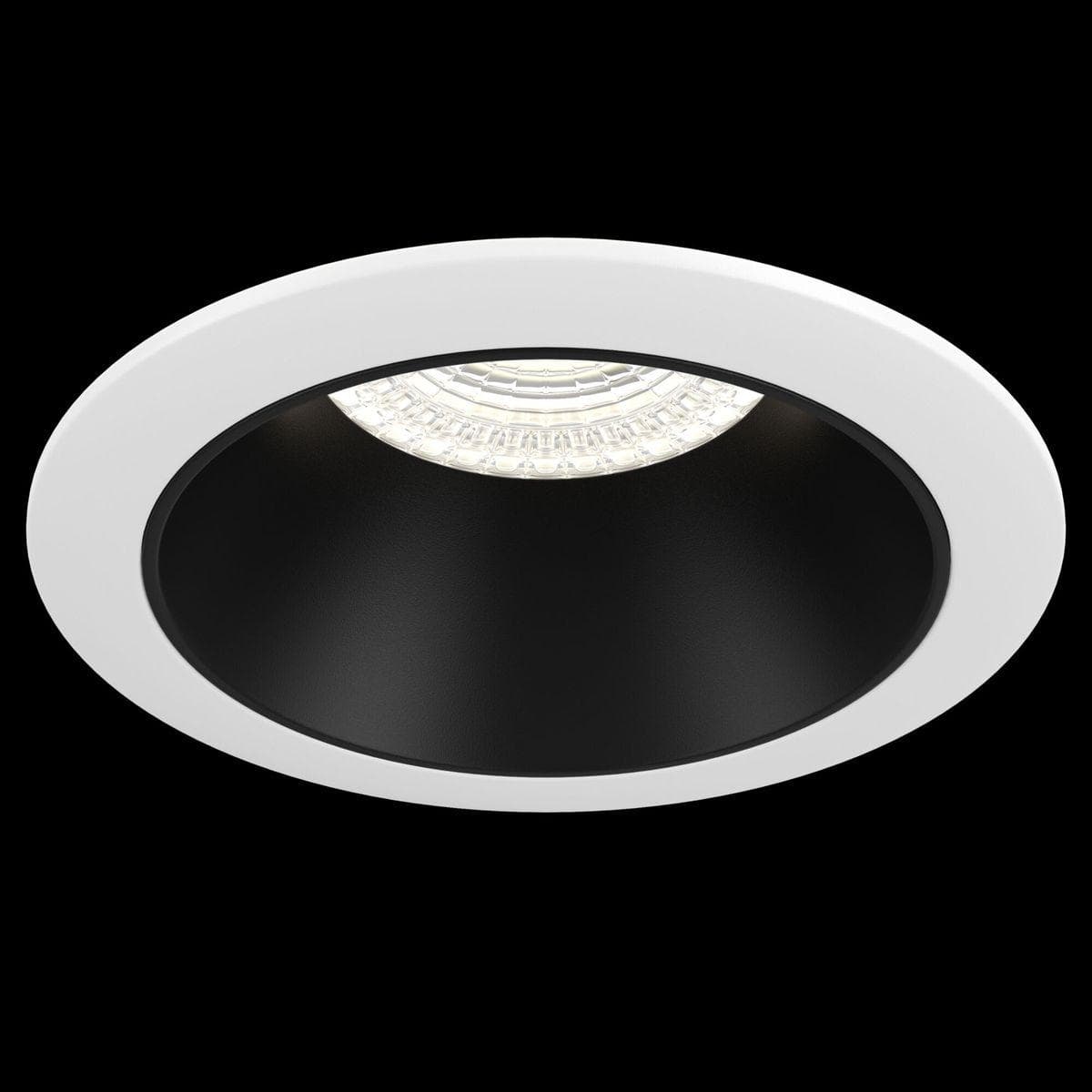 Maytoni Downlight Черно-белый Светильник встраиваемый (Набор) ( DL051-01W+DLA051-03B) DL051-1WB — миниатюра 7