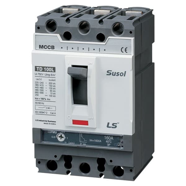 LSIS Автоматический выключатель TD100N (50kA) FMU 32A 3P3T 0102009100