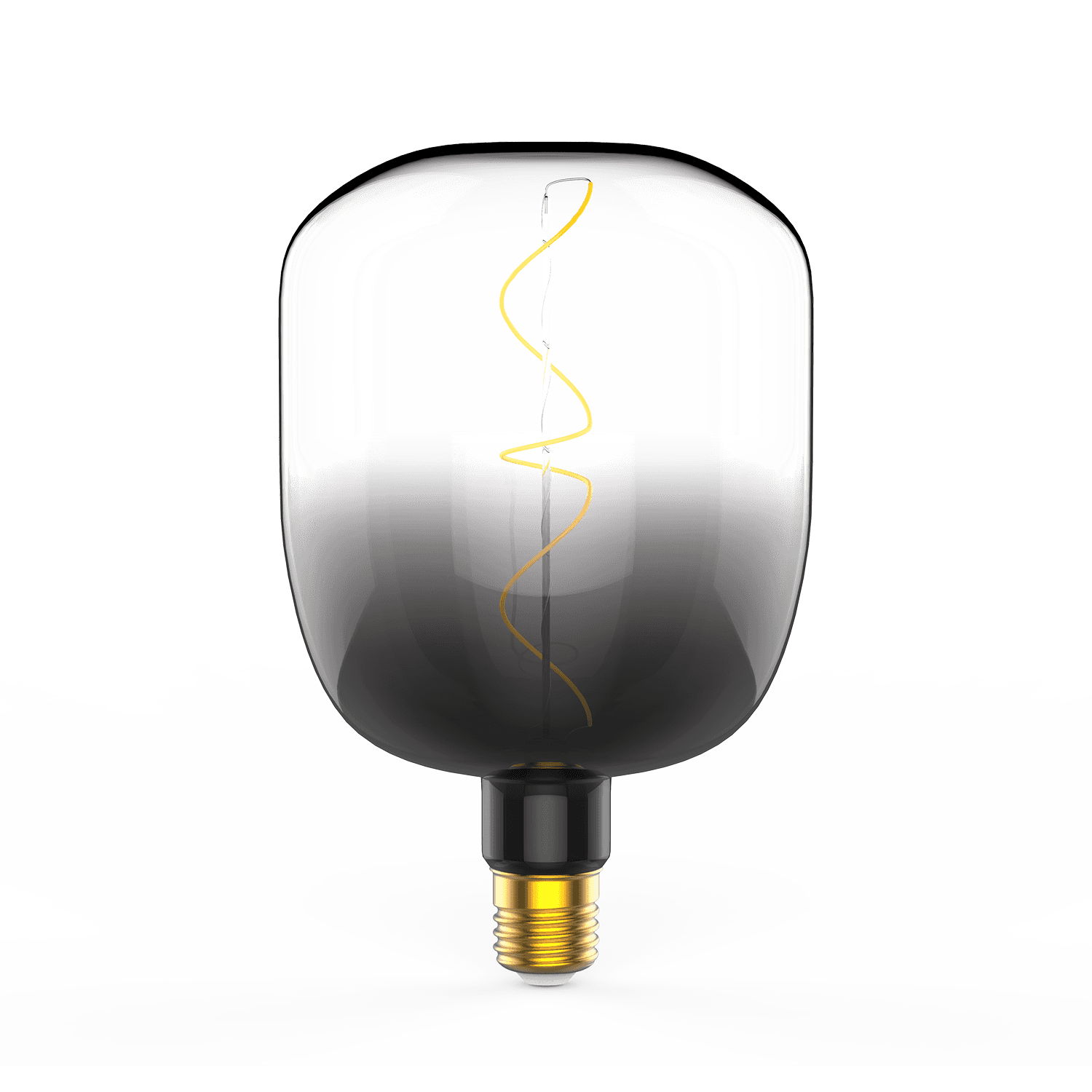 Gauss Лампа Filament V140 5W 200lm 1800К Е27 black-clear flexible LED 1008802105 — миниатюра 3