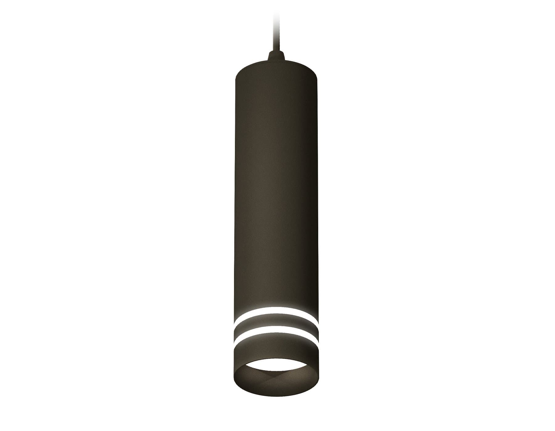 Ambrella Комплект подвесного светильника с акрилом XP6356003 SBK/FR черный песок/белый матовый MR16 GU5.3 (A2302, C6356, N6236)