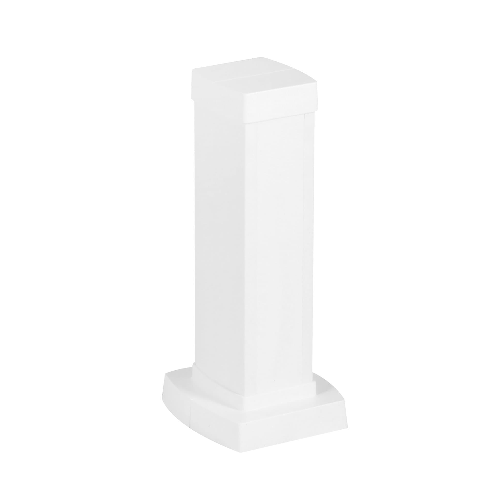 Legrand Snap-On мини-колонна алюминиевая с крышкой из пластика 1 секция, высота 0,3 метра, цвет белый 653000