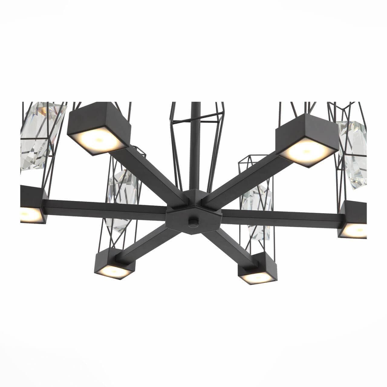 ST LUCE SL815.303.06 Люстра подвесная Серый графит/Серый графит, Прозрачный LED 6*8W — миниатюра 4