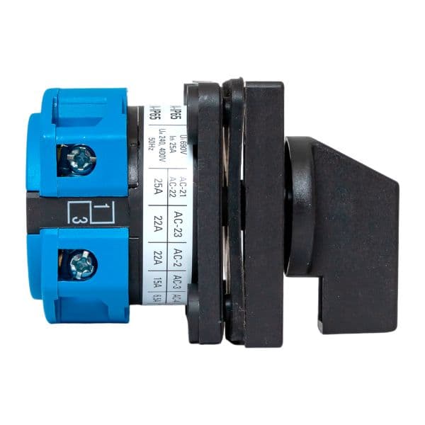 EKF Переключатель кулачковый ПК-1-21 25А 1P «1-0-2» IP65 — миниатюра 3