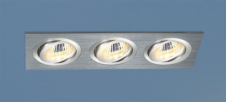 Elektrostandard Алюминиевый точечный светильник 1011/3 MR16 CH хром 4690389055843 a029904