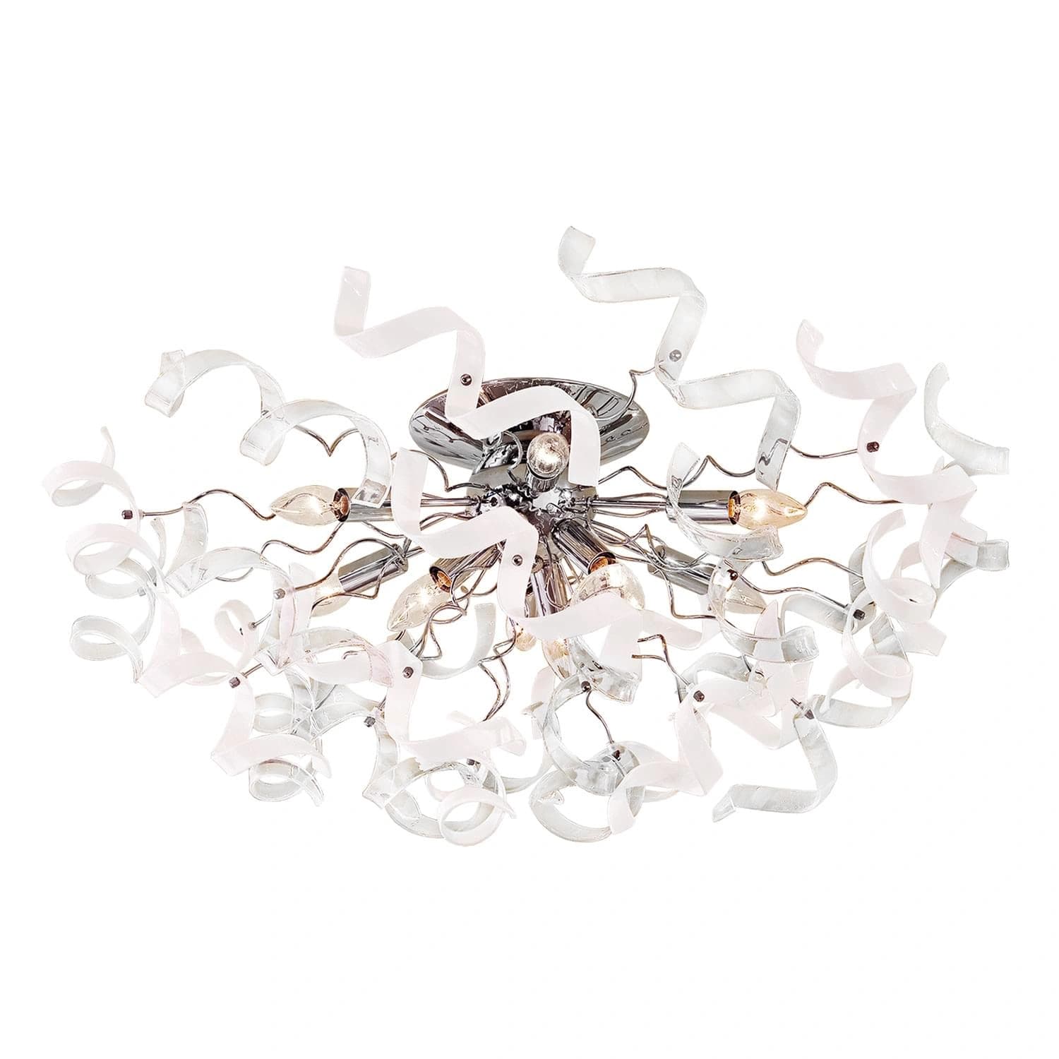 Citilux CL222191 Рандом Хром+Прозр+Бел Светильник Люстра