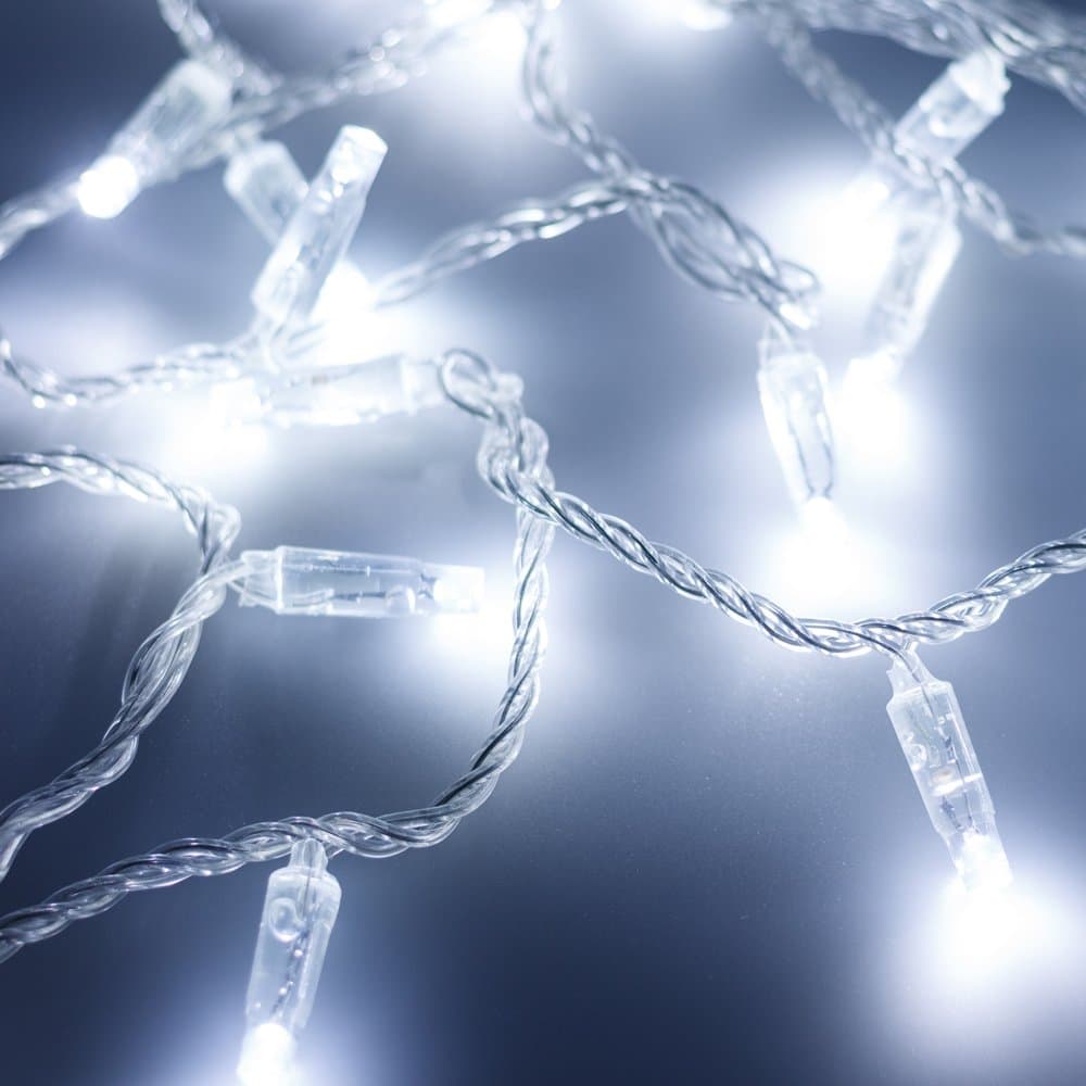 Arlight Светодиодная гирлянда ARD-STRING-CLASSIC-10000-CLEAR-100LED-STD WHITE (230V, 7W) (Ardecoled, IP65) 025781 — миниатюра 4
