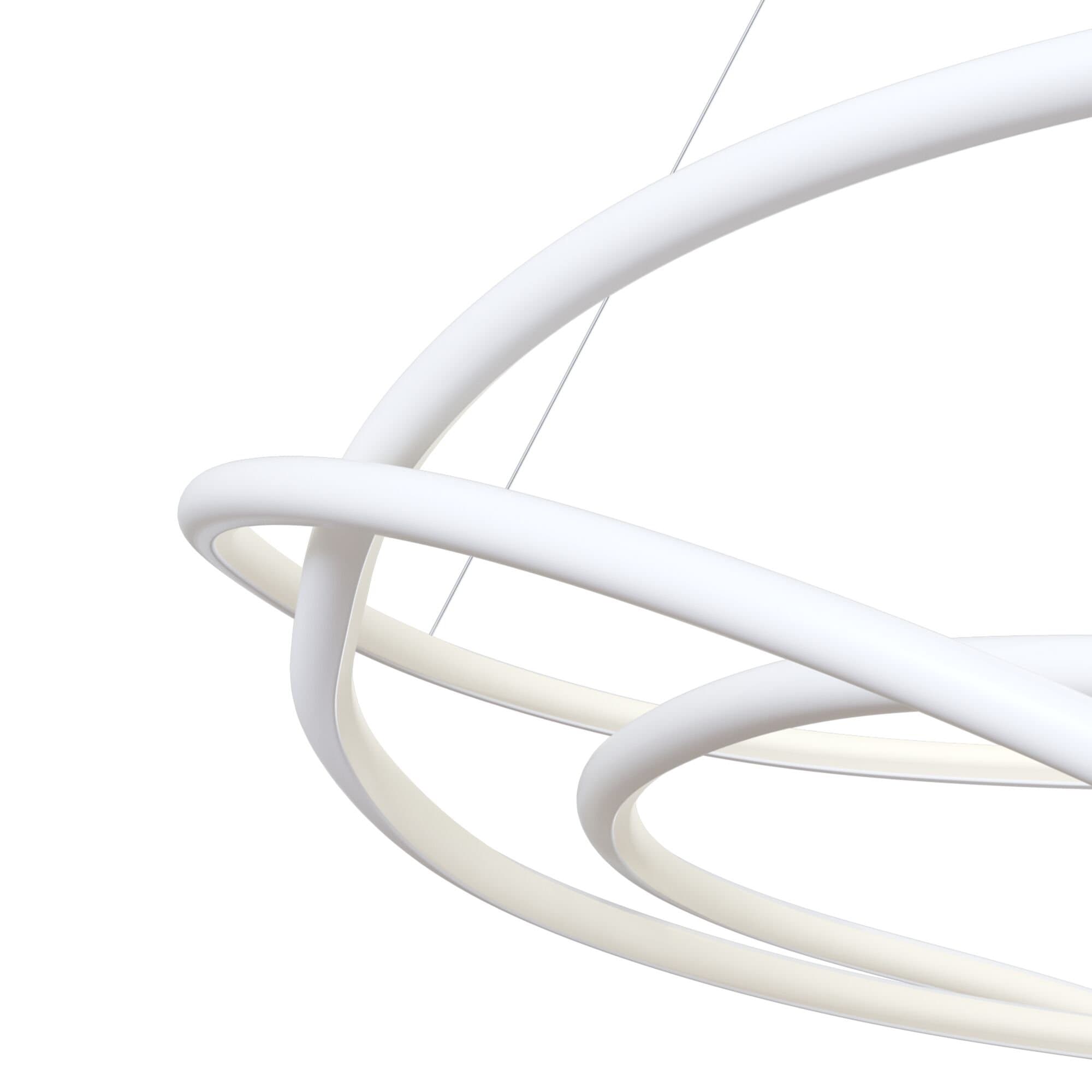 Maytoni Technical Nola Белый Подвесной светильник LED 88W 6900Лм MOD100PL-L88W — миниатюра 4