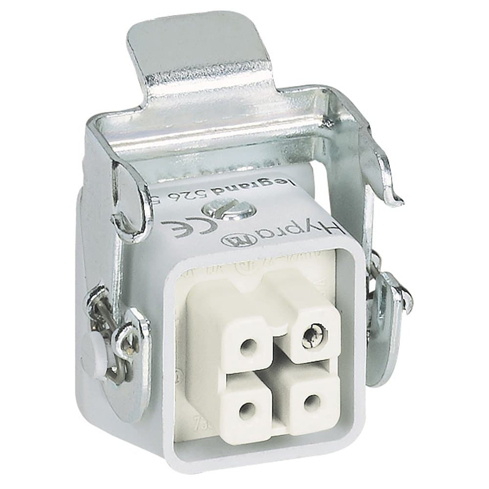 Legrand Роз., плас,утопл. 10А 3К+З 052650