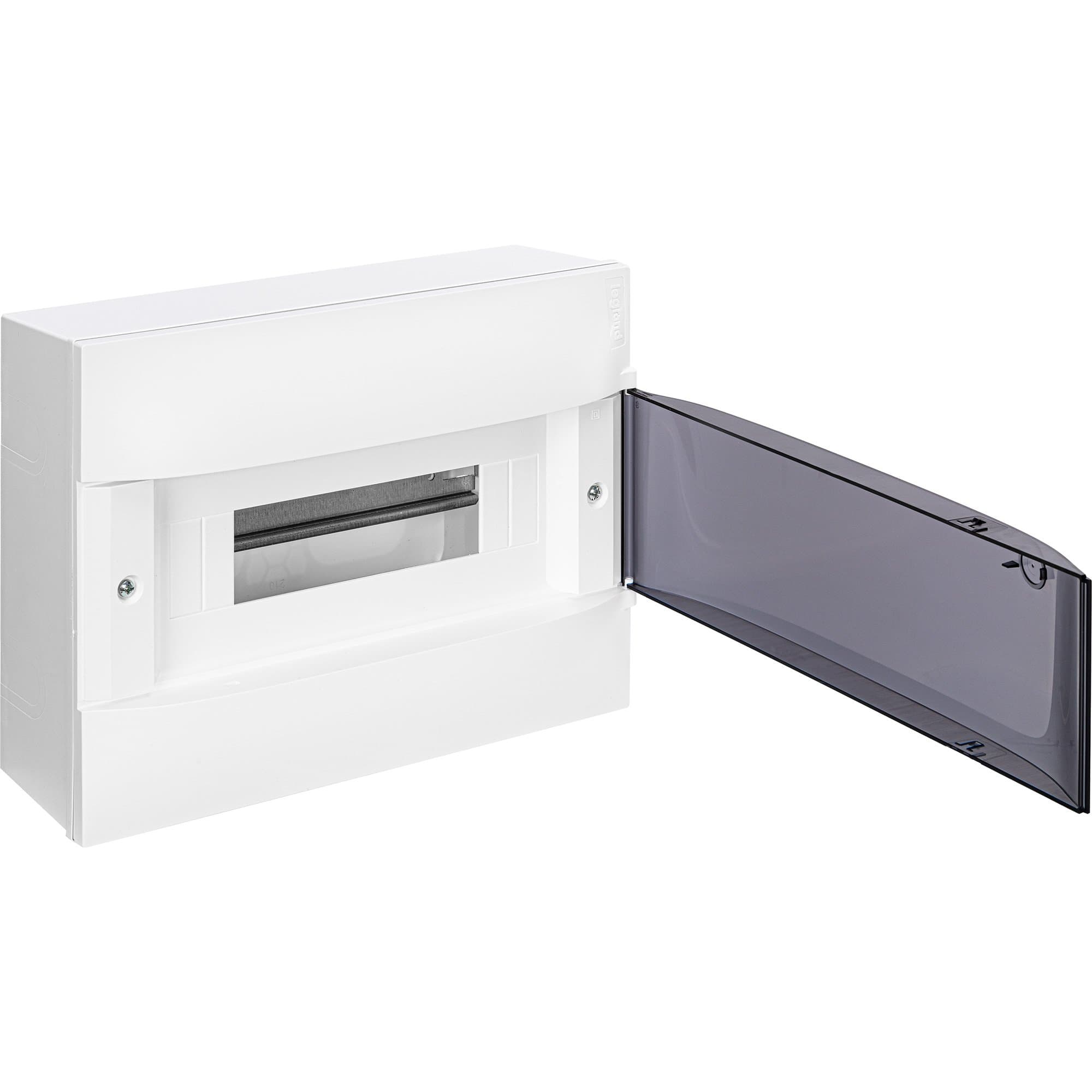 Legrand Practibox S Пластиковый щиток Навесной 1X12 Дымчатая дверь 135611