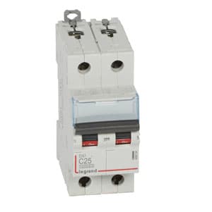 Legrand DX3 Автоматический выключатель 2P 25A (С) 10kA/16kA 409204 — миниатюра 2
