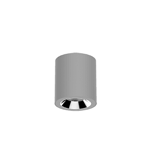 Varton Светодиодный светильник DL-02 Tube накладной 100х110 мм 12 Вт 4000 K 35° RAL7045 серый муар V1-R0-H0113-20000-2001240