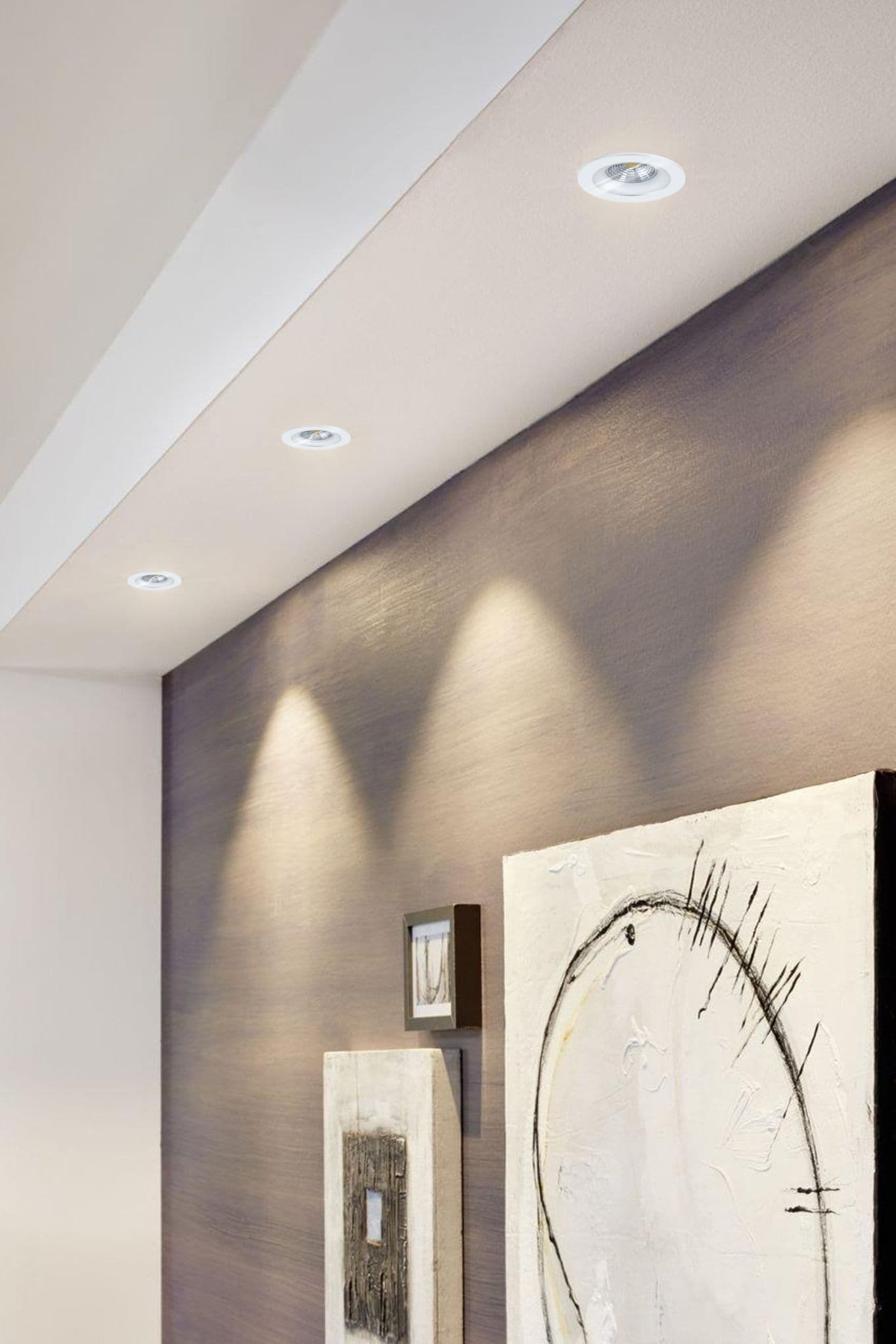Eglo 98238 Cветодиодный встраиваемый светильник SALABATE димм., 6W(LED), 88, H42, 380lm, 3000K, IP44, алюминий — миниатюра 2