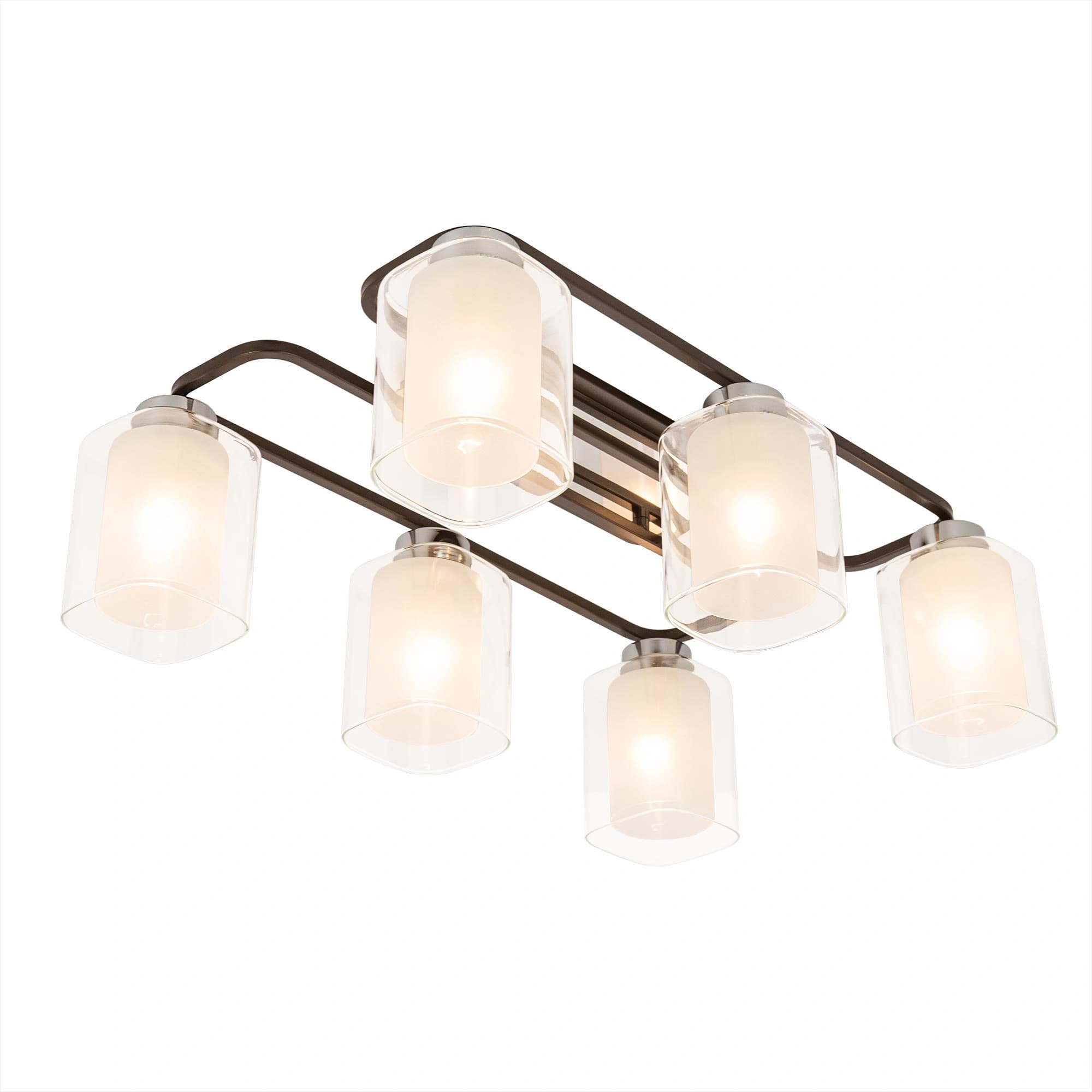 Citilux CL159261 Румба Венге+Хром Люстра