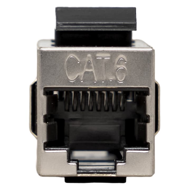 EKF TeraLINK PRO Адаптер проходной TeraLINK PRO Cat.6 экранированный RJ45-RJ45 тип Keystone — миниатюра 2
