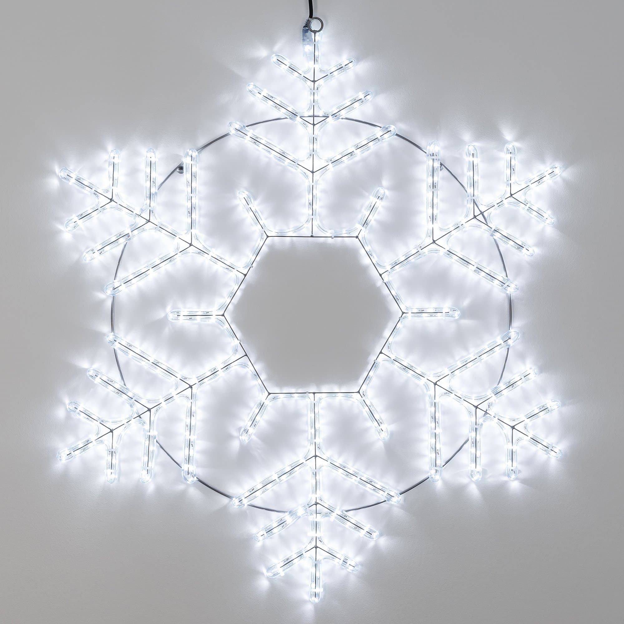 Arlight Фигура ARD-SNOWFLAKE-M10-1000x900-576LED White (230V, 35W) (Ardecoled, IP65) 034258 — миниатюра 2