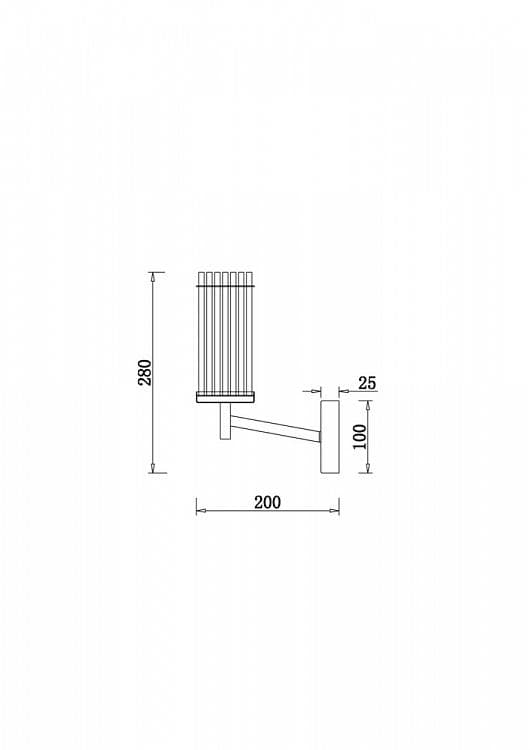 Freya Modern Никель Бра FR5036WL-01N — миниатюра 6