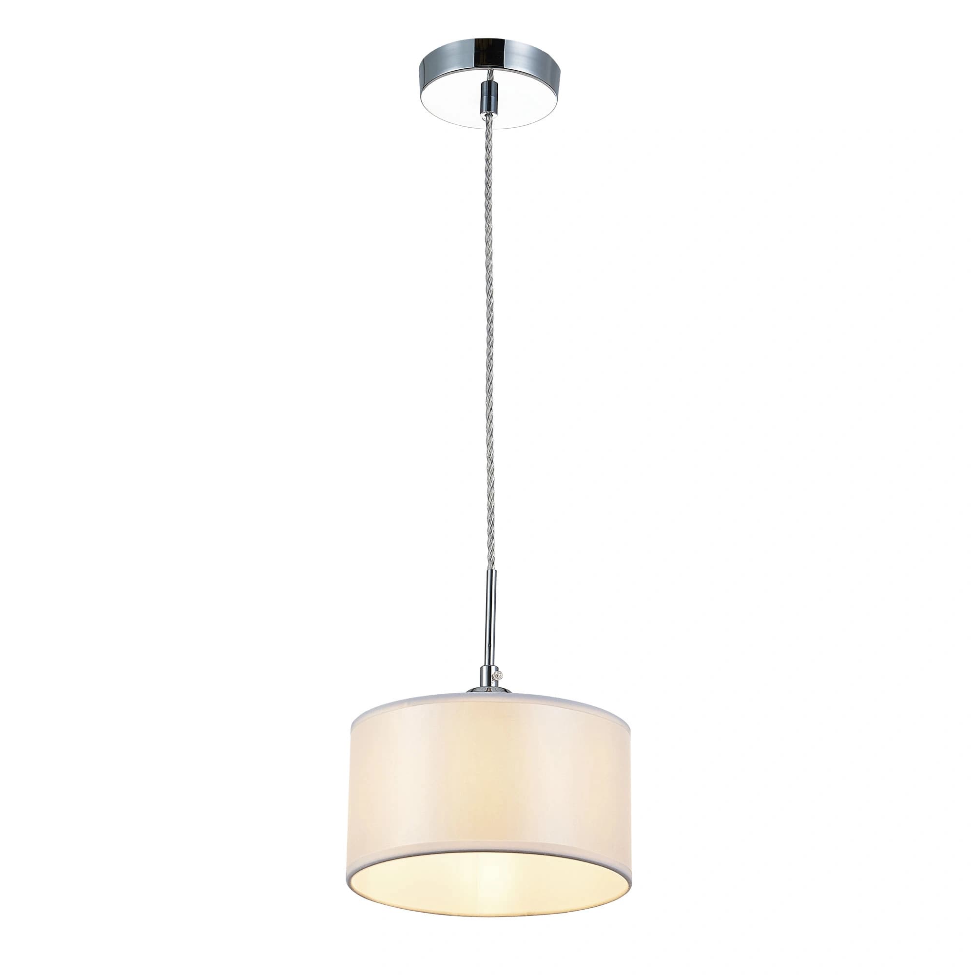 Citilux CL466110 Эвита Хром+Белый Светильник подвесной