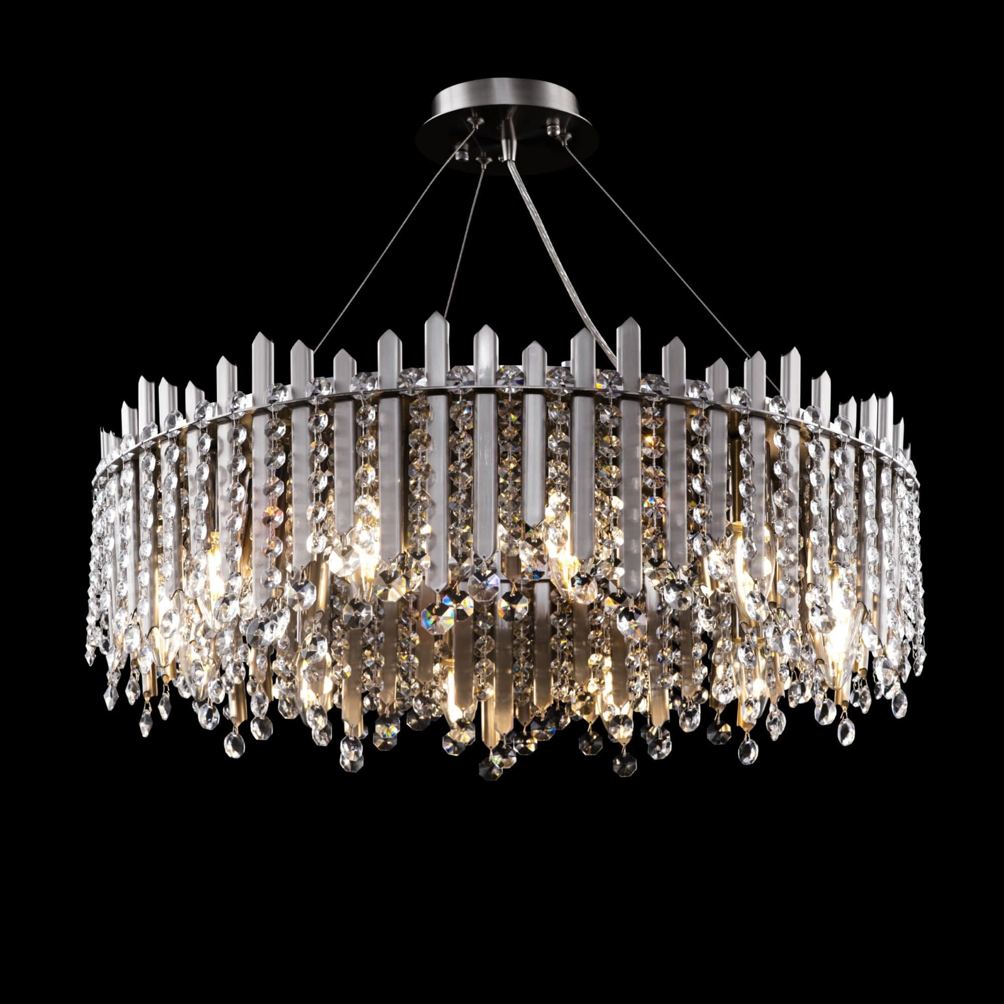 Maytoni Modern Никель Светильник подвесной MOD036PL-12N — миниатюра 4