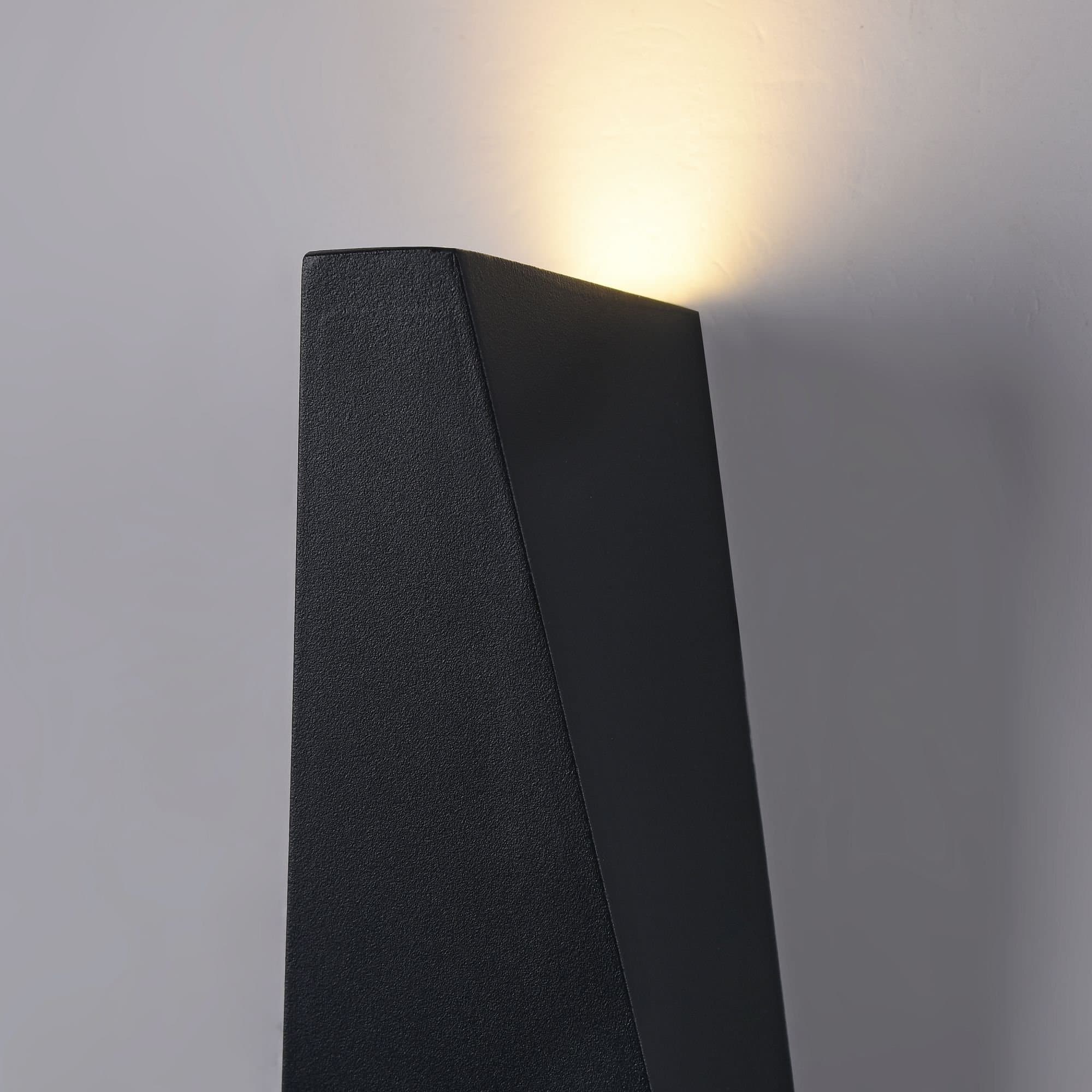 Maytoni Outdoor Times Square Черный Бра LED 380Lm 6W O580WL-L6B — миниатюра 9